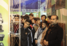 گزارش تصویری  از بازدید نمایشگاه دستاورد های هسته ای در  دانشگاه صنعتی شاهرود